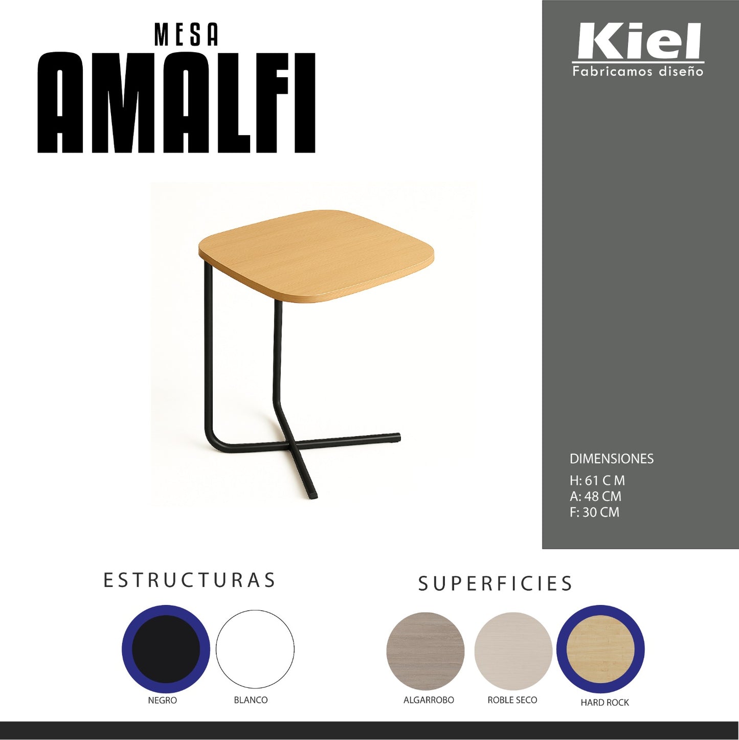 Mesa Auxiliar Amalfi