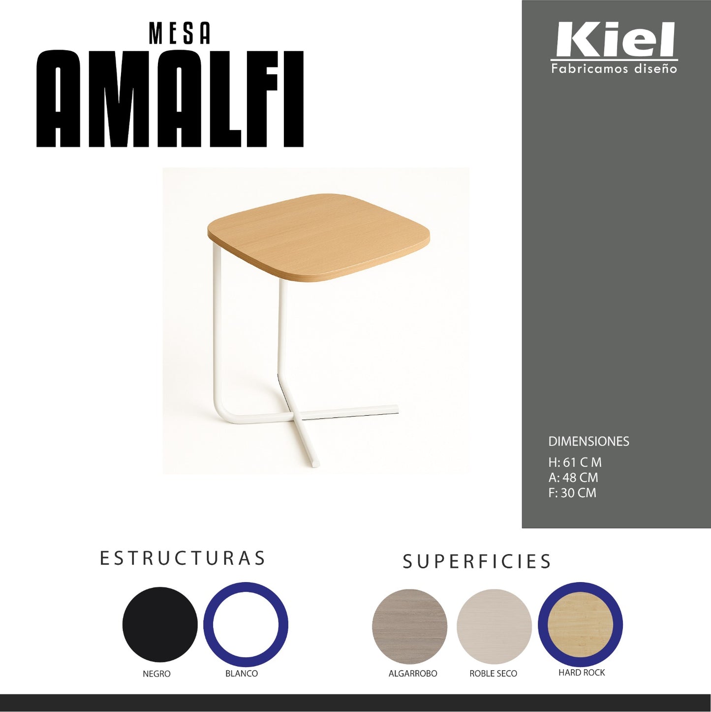 Mesa Auxiliar Amalfi