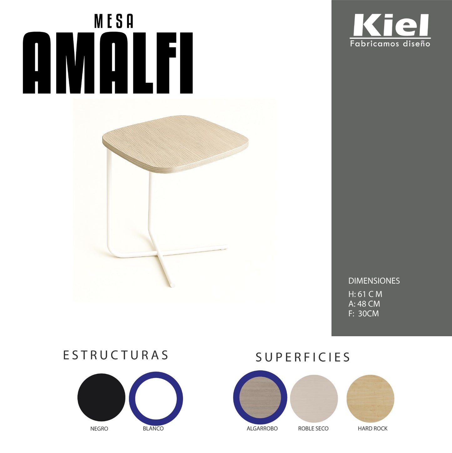 Mesa Auxiliar Amalfi