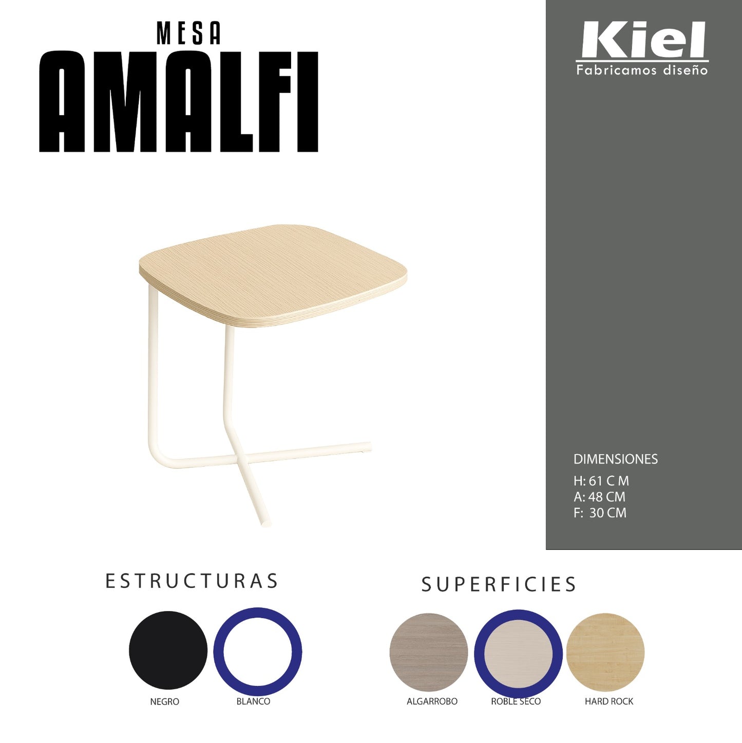 Mesa Auxiliar Amalfi